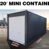 2025 Rhino-Cross-Containers Conteneur d’expédition de 20 pieds avec porte roulante