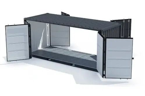 IMG_1934 Container de stockage 20 pieds double open side