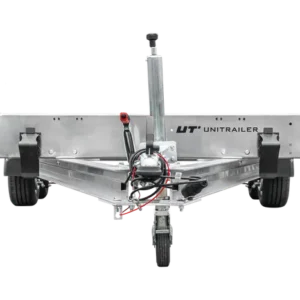 Remorque voiture à deux essieux UNITRAILER UNIPLAT 600 ALU – données techniques