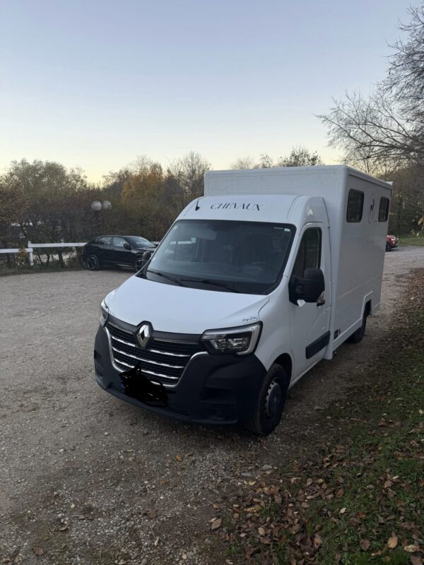 Camion chevaux VL 2 places Renault Master Grand Confort